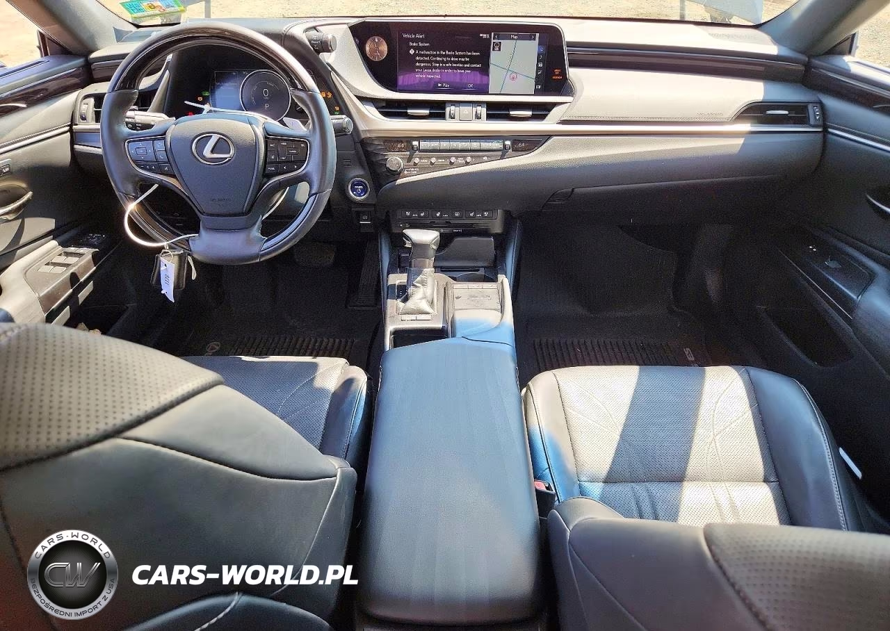 2020 Lexus Es 300H Luxury VIN:58AE21B1XLU005140 - 8