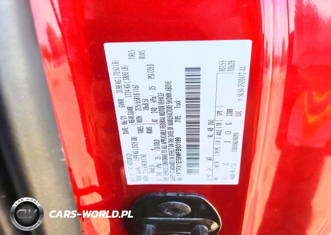 2021 Ford F150 Super Cab VIN:1FTFX1E59MFB93199 - 12