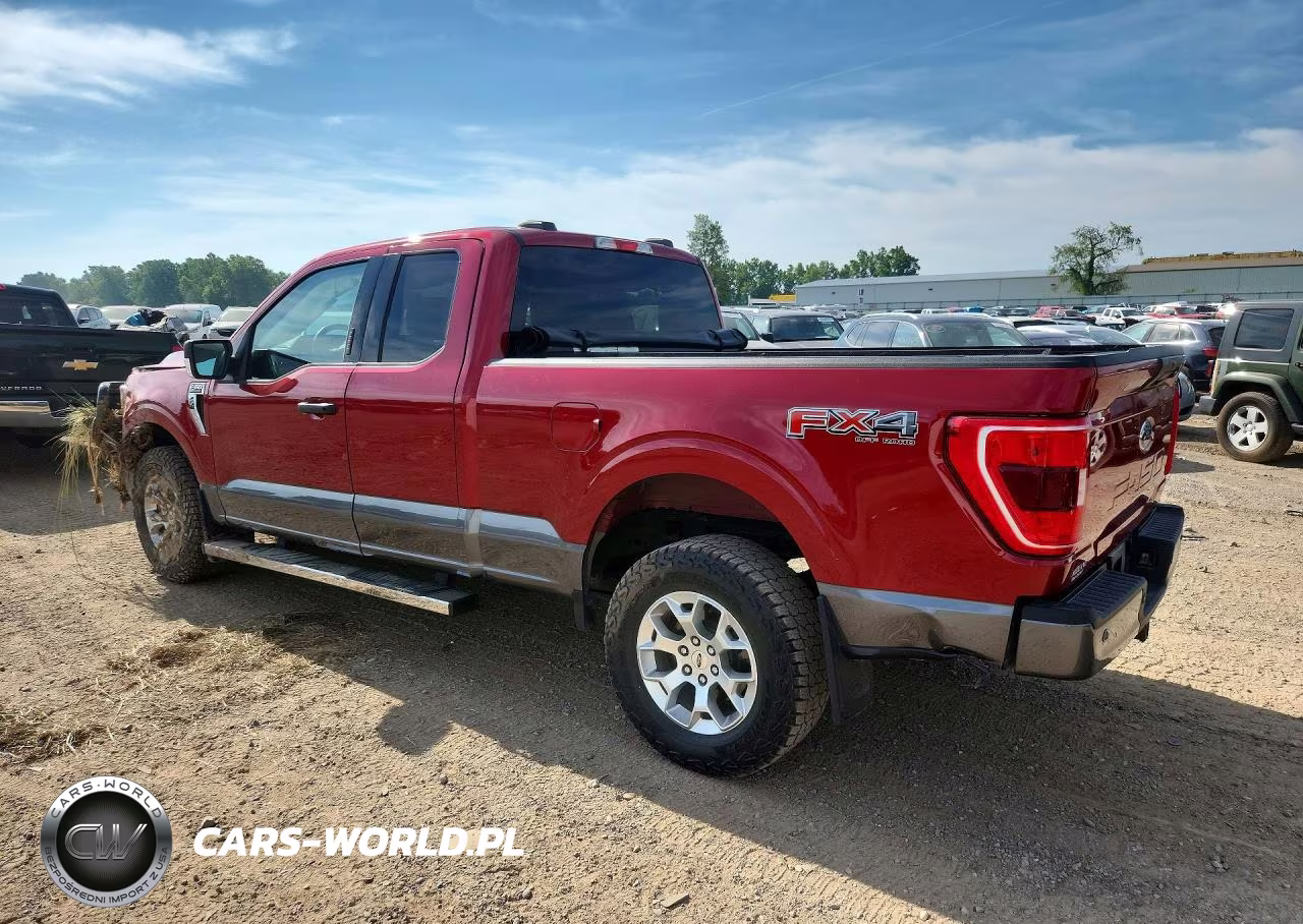 2021 Ford F150 Super Cab VIN:1FTFX1E59MFB93199 - 2