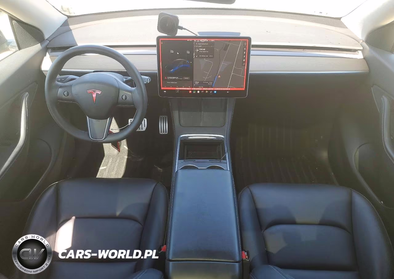 2022 Tesla Model Y VIN:7SAYGDEF8NF348417 - 8