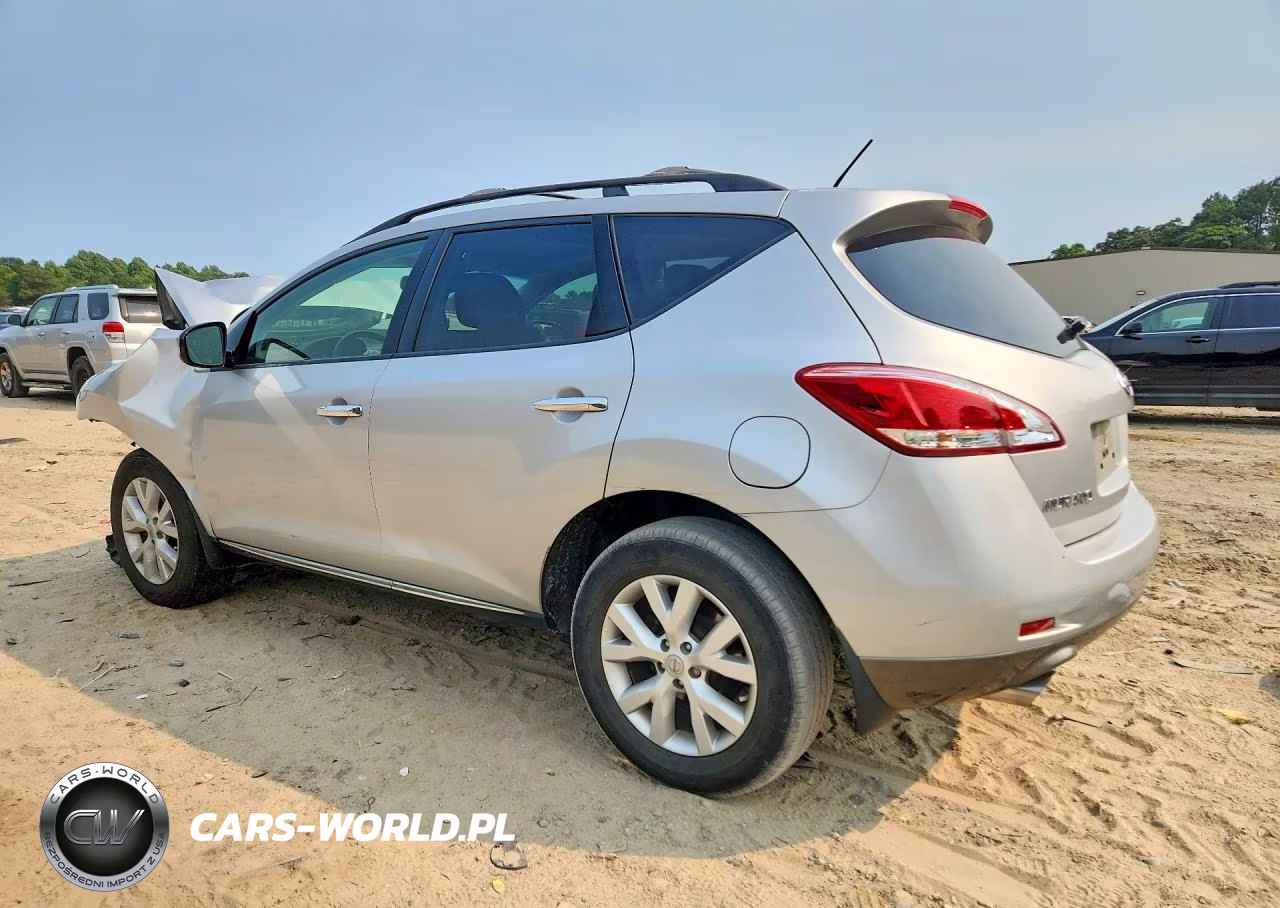 2012 Nissan Murano S VIN:JN8AZ1MU0CW118195 - 2