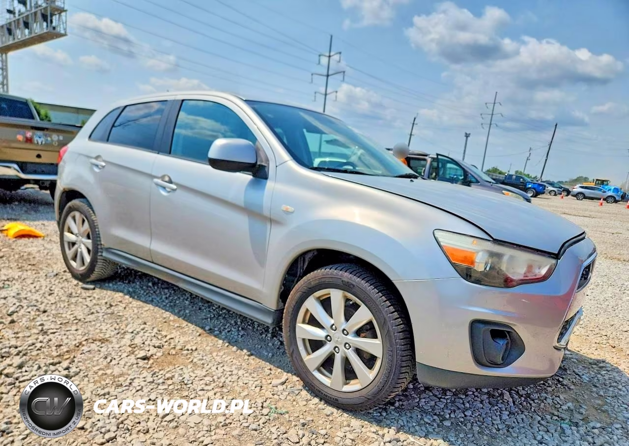 2013 Mitsubishi Outlander Sport Es VIN:4A4AR3AUXDE009190 - 4