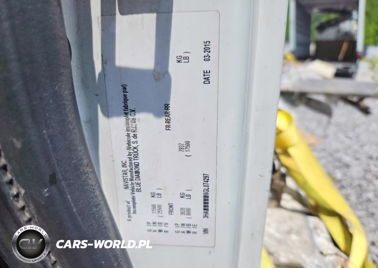2016 International 4300 Box Truck VIN:3HAMMMMM6GL074297 - 13