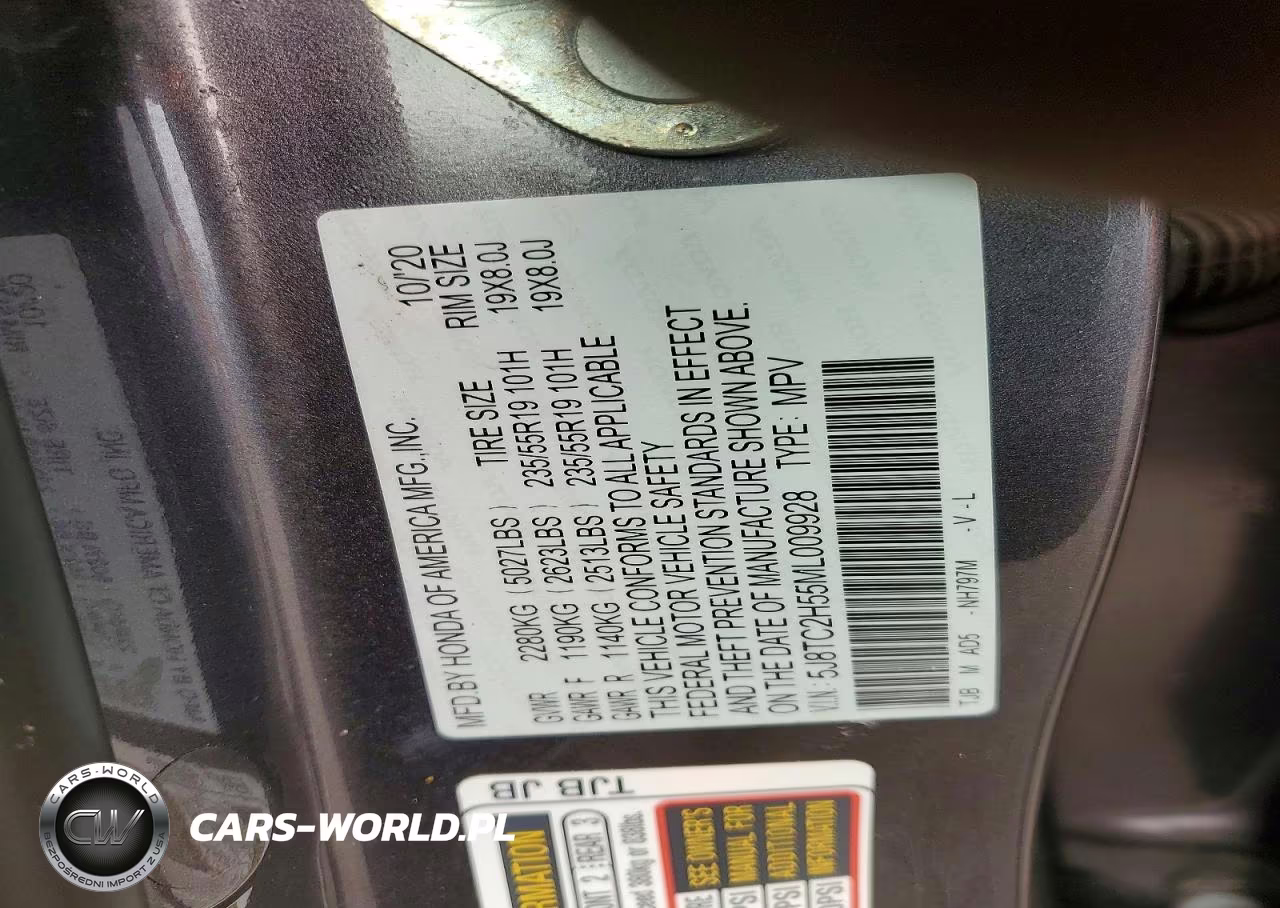 2021 Acura Rdx Technology VIN:5J8TC2H55ML009928 - 13