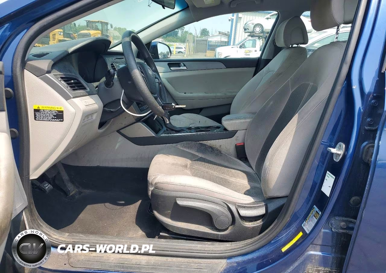 2017 Hyundai Sonata Se VIN:5NPE24AF9HH537765 - 7