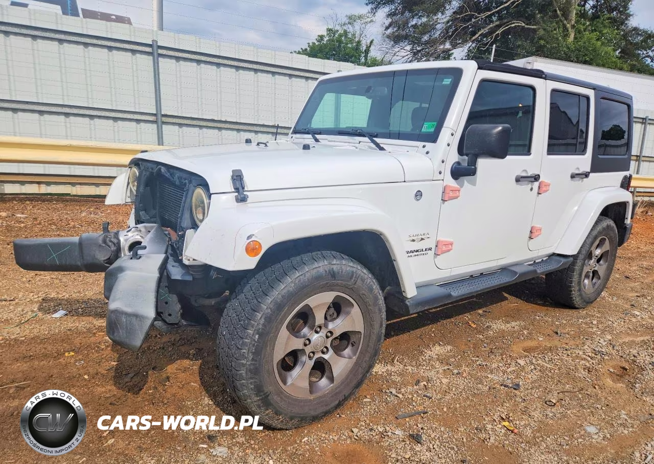 2017 Jeep Wrangler Unlimited Sahara VIN:1C4BJWEG6HL581707 - 1
