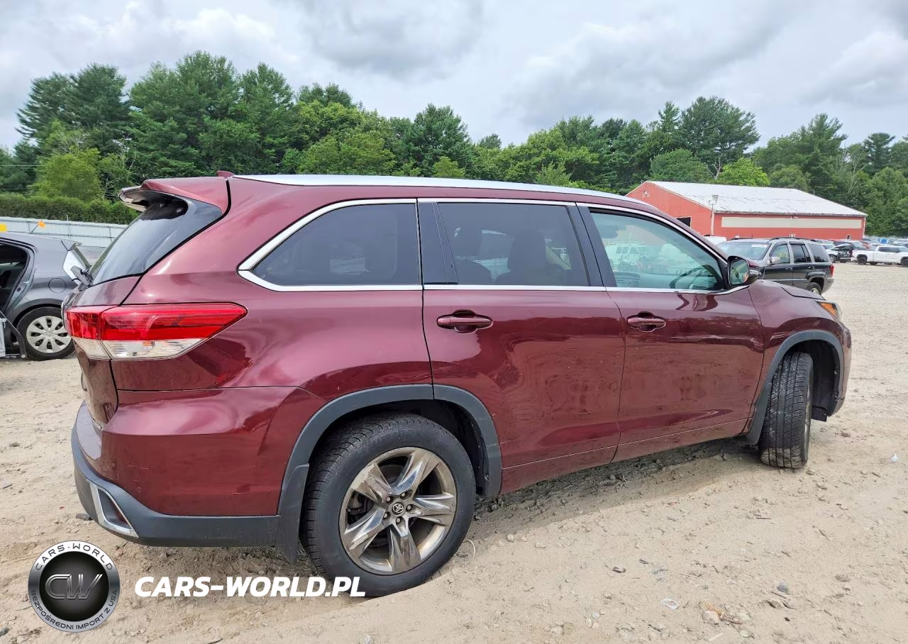2017 Toyota Highlander Limited Platinum VIN:5TDDZRFH4HS456729 - 3