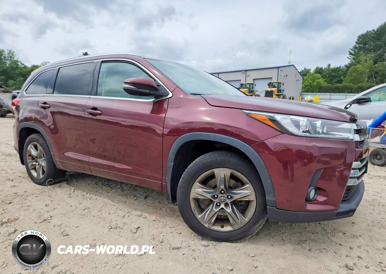 2017 Toyota Highlander Limited Platinum VIN:5TDDZRFH4HS456729 - 4