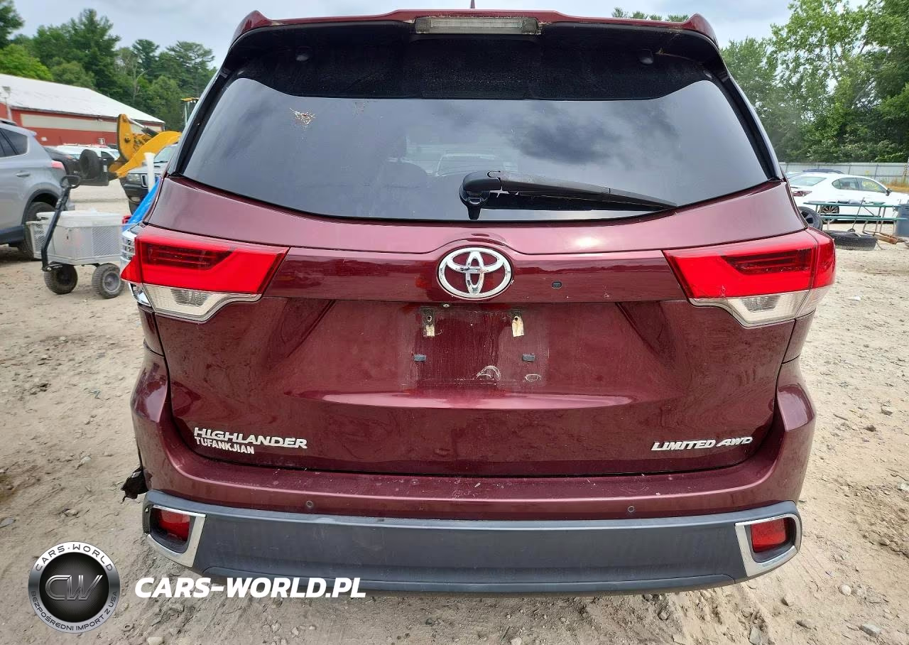 2017 Toyota Highlander Limited Platinum VIN:5TDDZRFH4HS456729 - 6