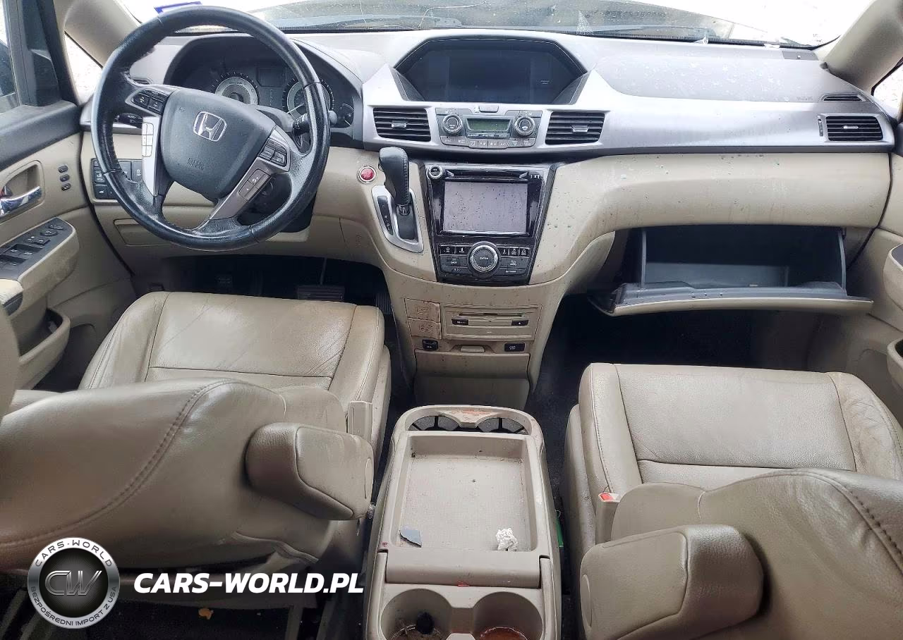 2014 Honda Odyssey Touring VIN:5FNRL5H93EB045179 - 8