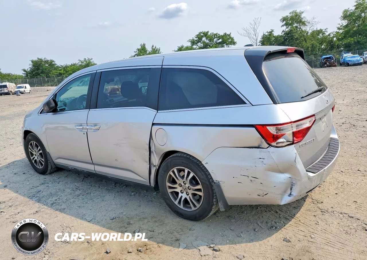 2011 Honda Odyssey Exl VIN:5FNRL5H66BB096130 - 2