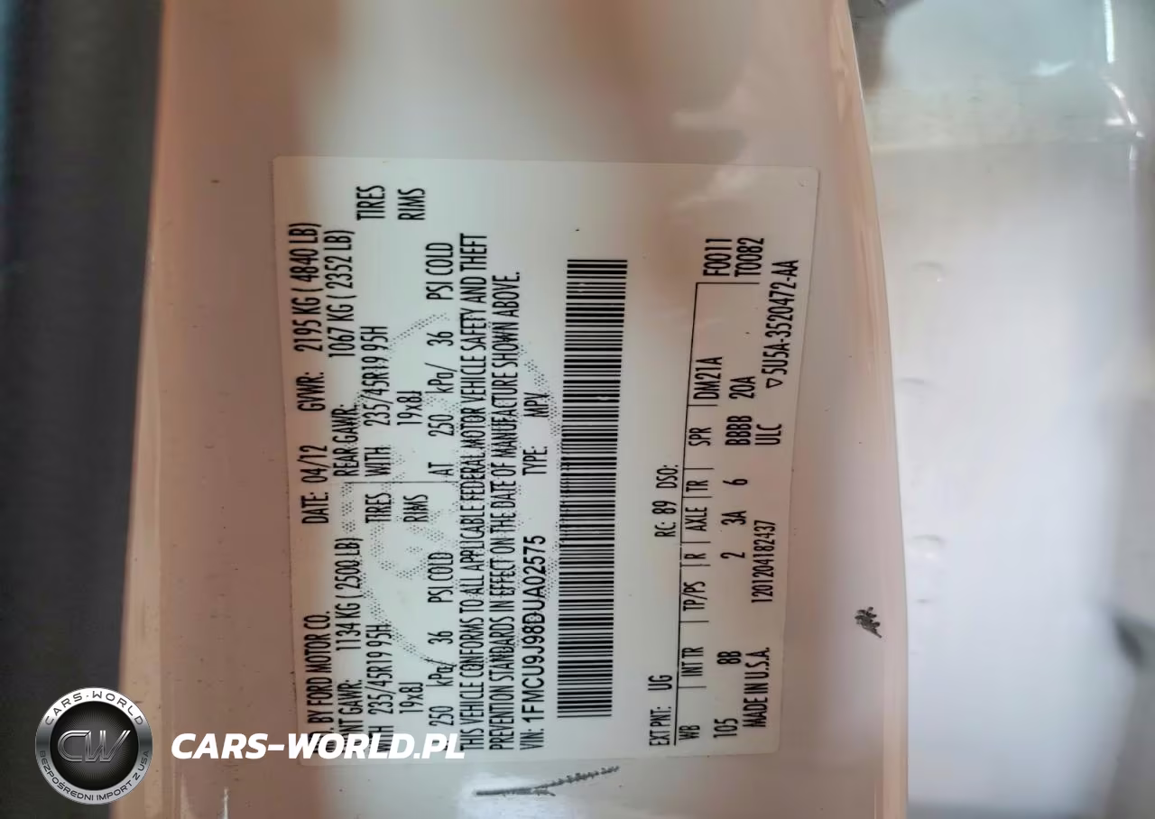 2013 Ford Escape Titanium VIN:1FMCU9J98DUA02575 - 14