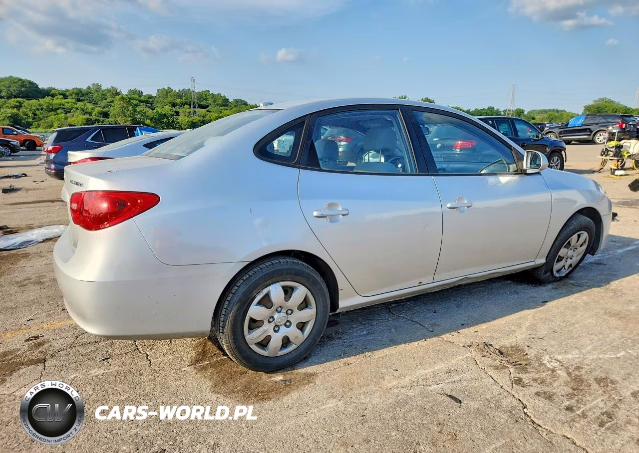2008 Hyundai Elantra Gls VIN:KMHDU46D38U304592 - 3