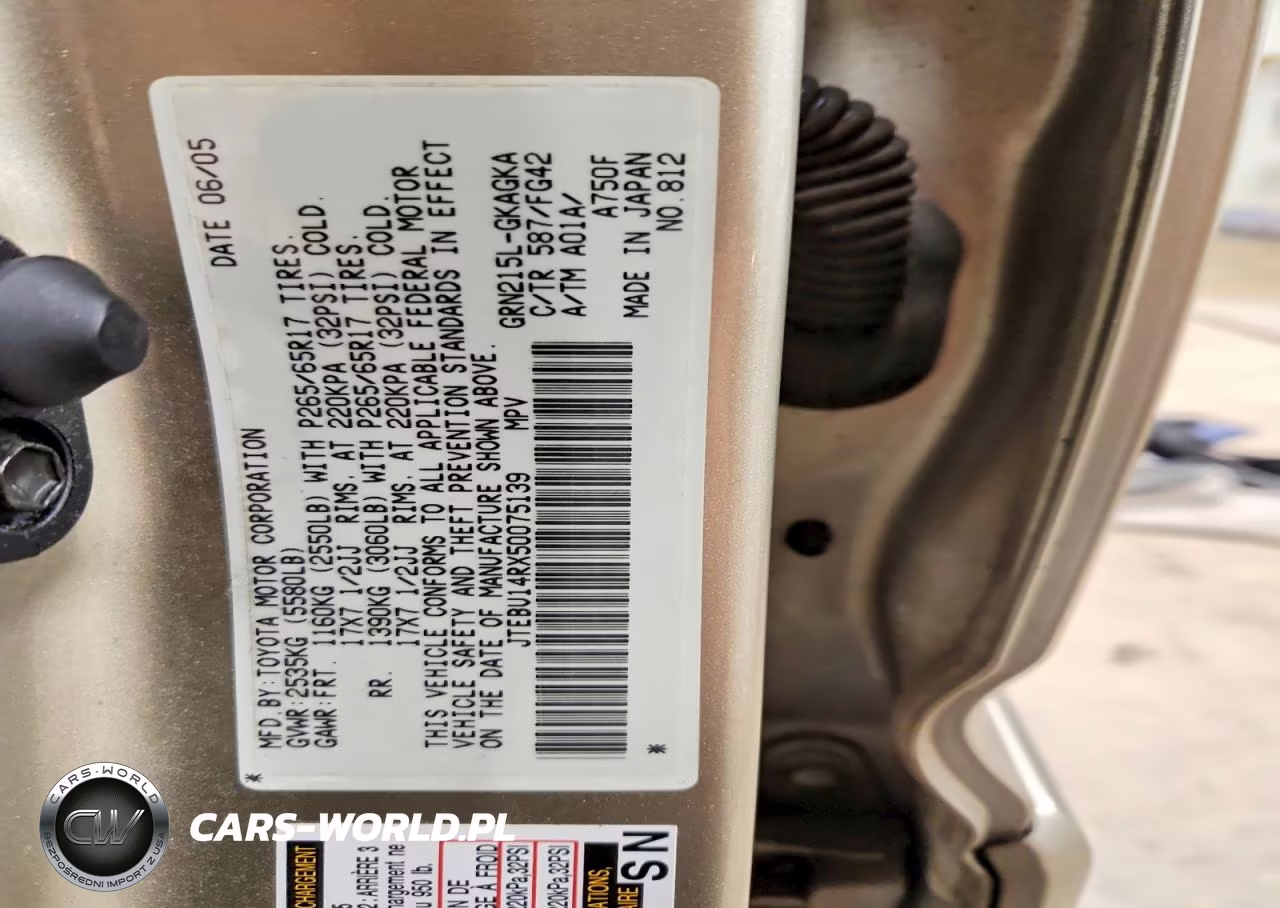 2005 Toyota 4Runner Sr5 VIN:JTEBU14RX50075139 - 13