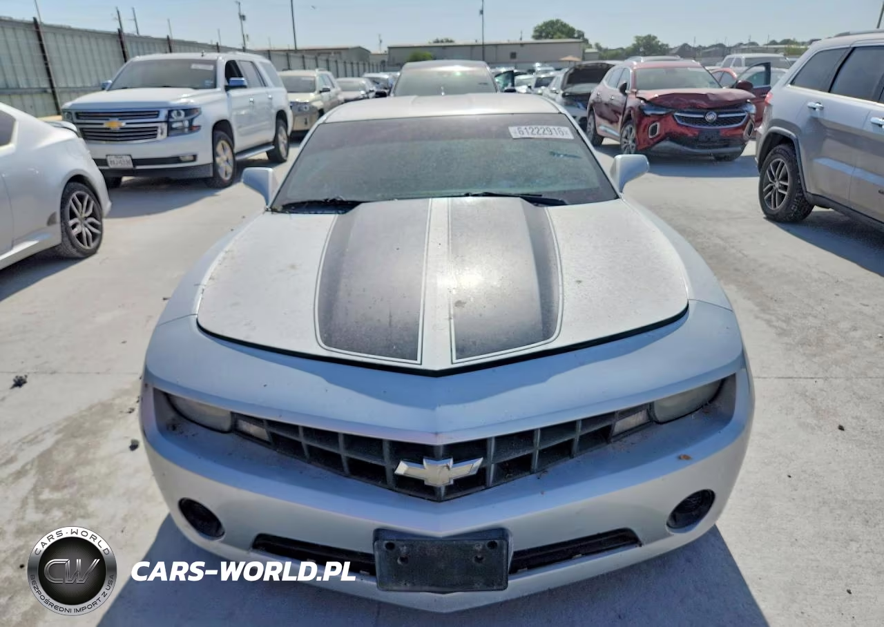 2012 Chevrolet Camaro Ls VIN:2G1FA1E38C9110345 - 5