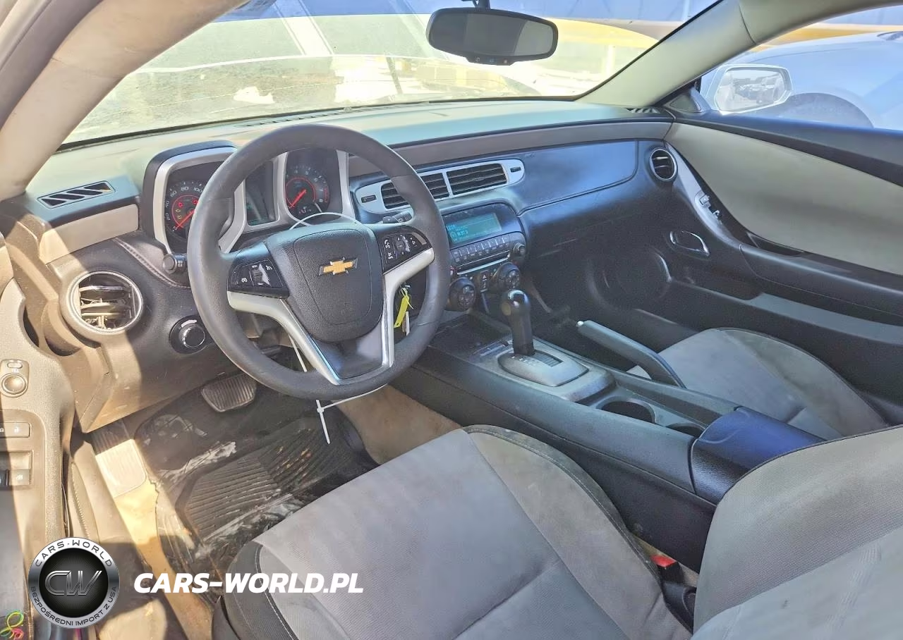 2012 Chevrolet Camaro Ls VIN:2G1FA1E38C9110345 - 8