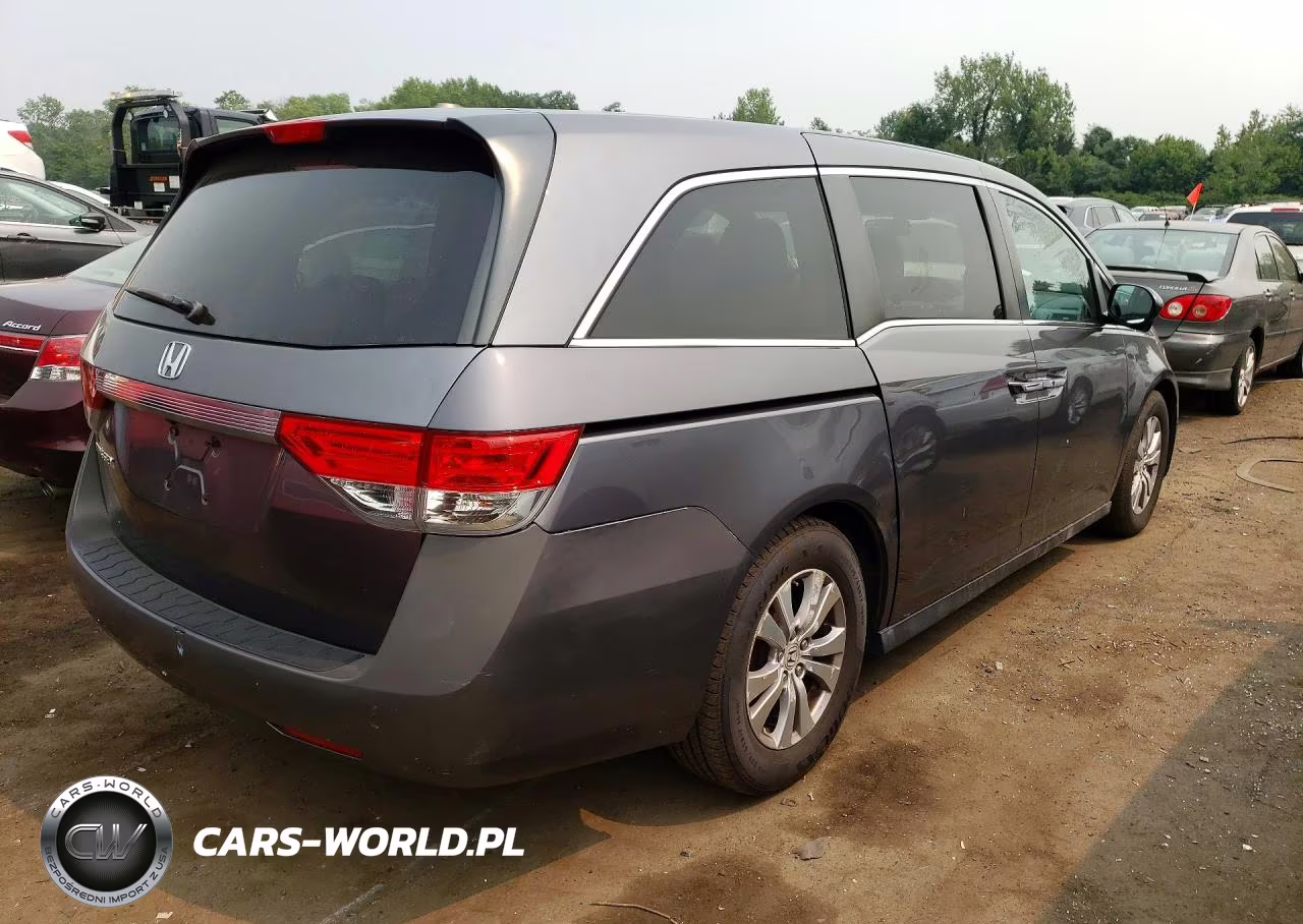 2014 Honda Odyssey Exl VIN:5FNRL5H60EB010640 - 3