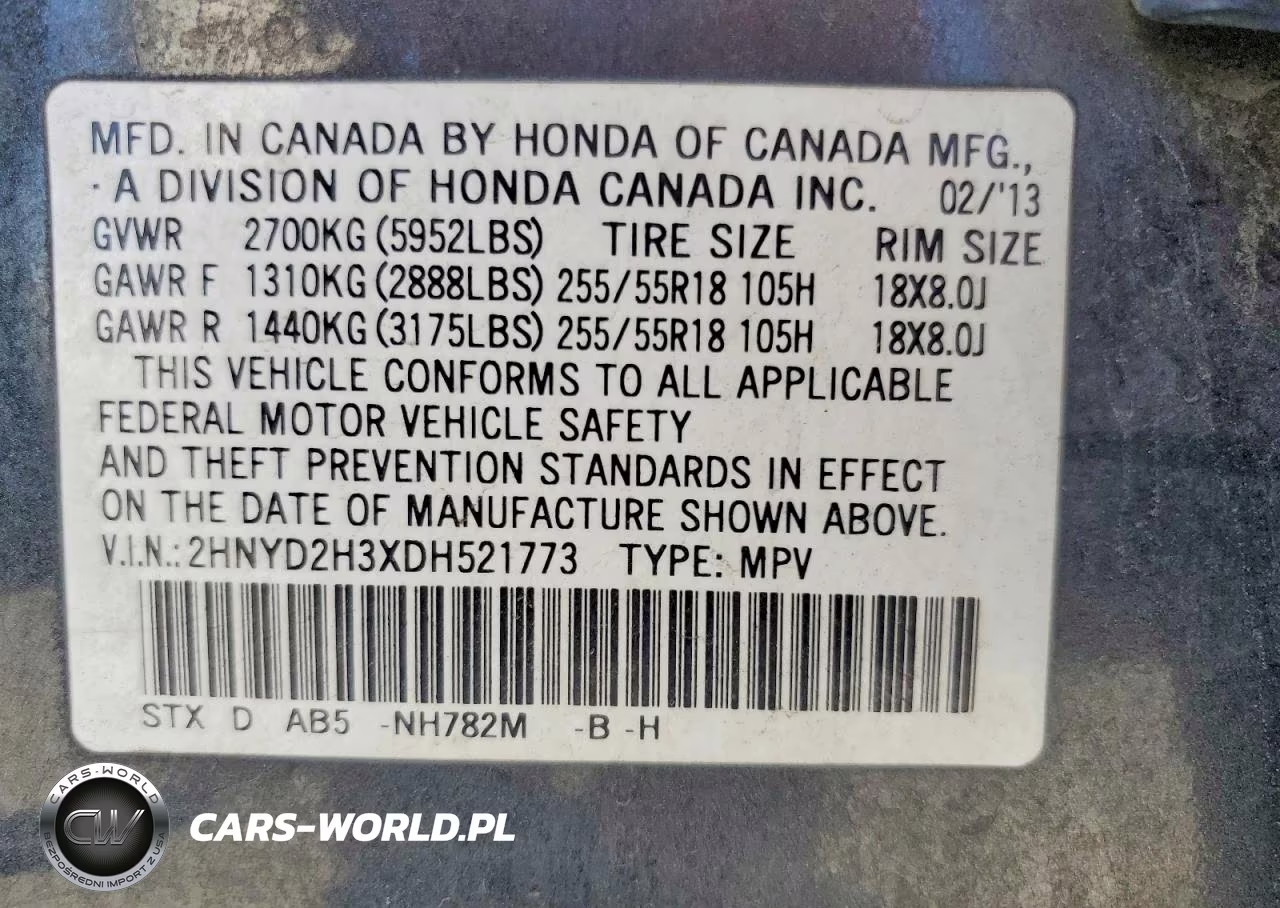 2013 Acura Mdx Technology VIN:2HNYD2H3XDH521773 - 14
