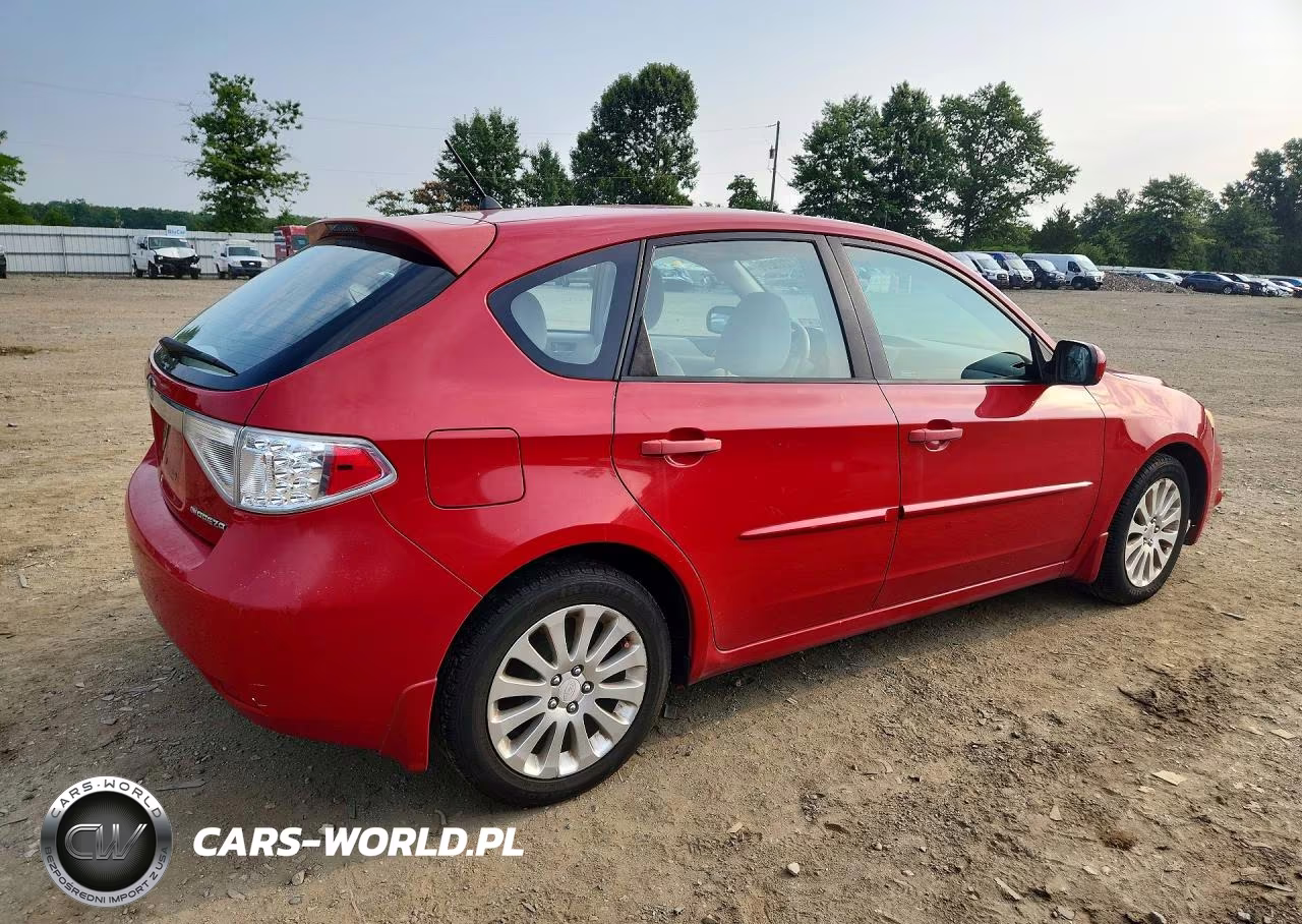2008 Subaru Impreza 2.5I VIN:JF1GH61658H825113 - 3