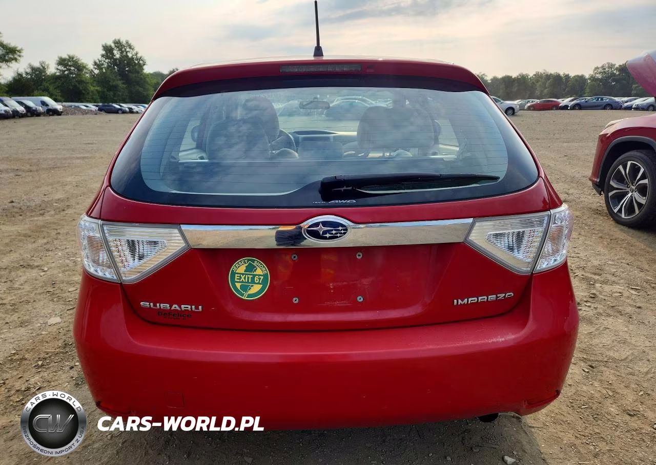2008 Subaru Impreza 2.5I VIN:JF1GH61658H825113 - 6