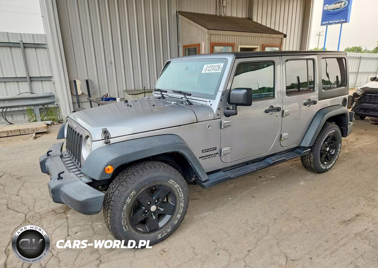2015 Jeep Wrangler Unlimited Sport VIN:1C4BJWDG0FL544411 - 1