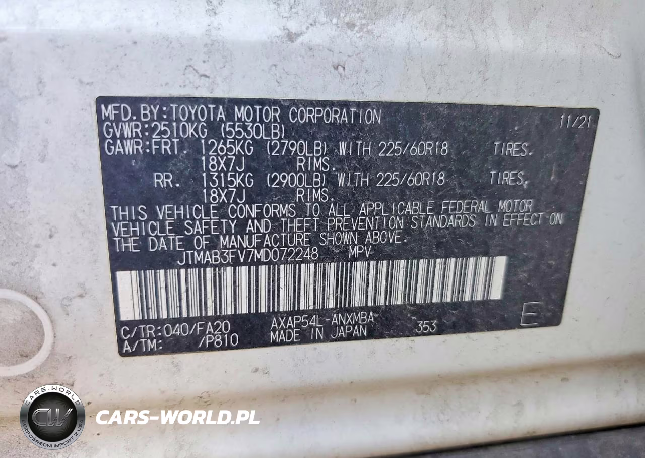 2021 Toyota Rav4 Prime Se VIN:JTMAB3FV7MD072248 - 14