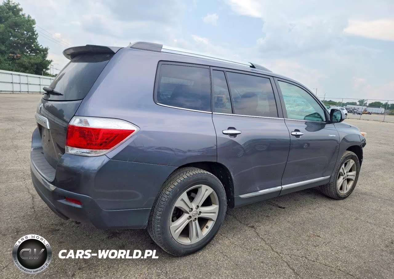 2012 Toyota Highlander Limited VIN:5TDDK3EH6CS148991 - 3