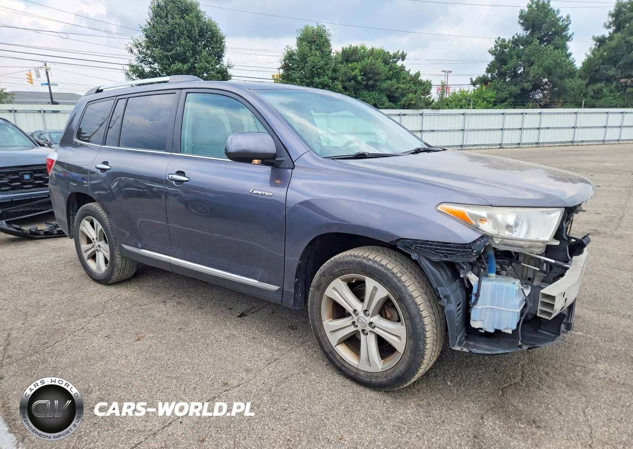 2012 Toyota Highlander Limited VIN:5TDDK3EH6CS148991 - 4