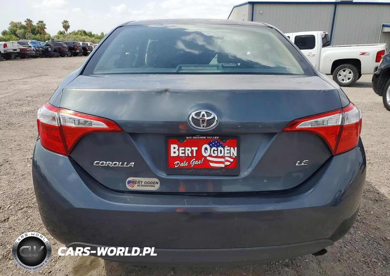 2016 Toyota Corolla Le VIN:5YFBURHE1GP404913 - 6