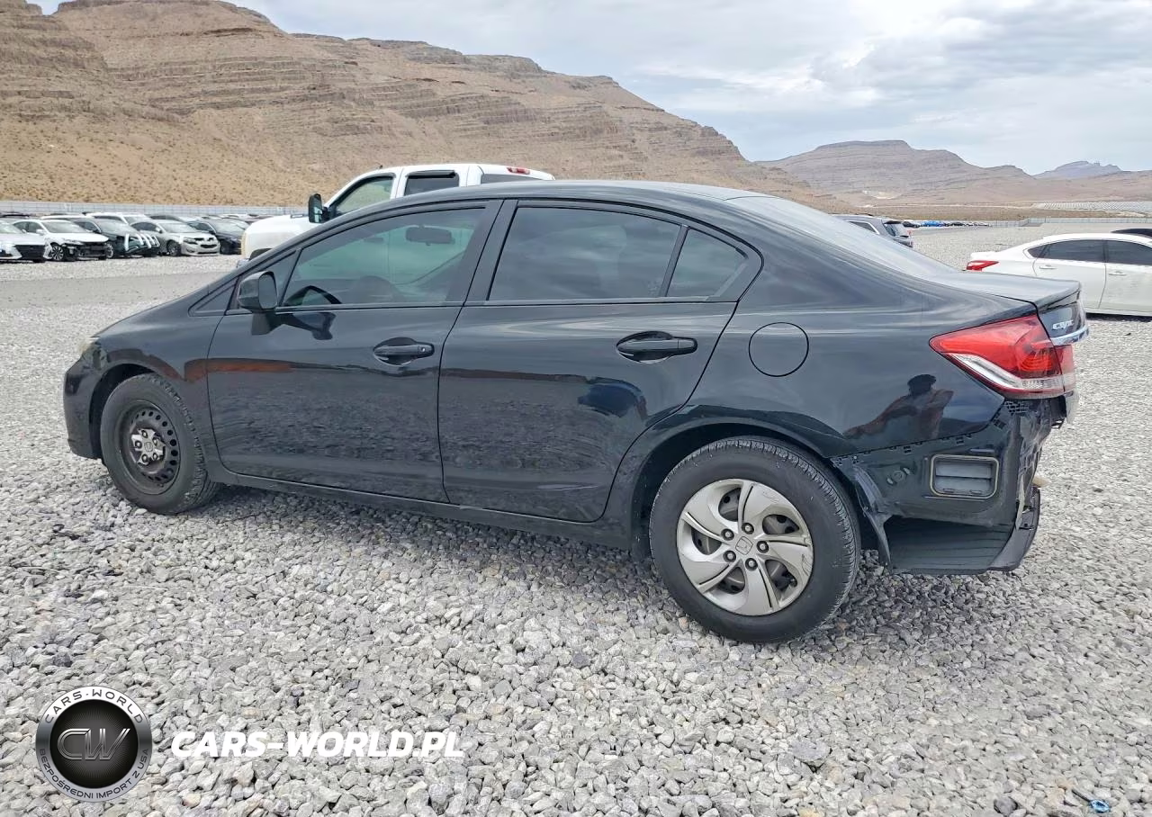 2013 Honda Civic Lx VIN:19XFB2F51DE073488 - 2