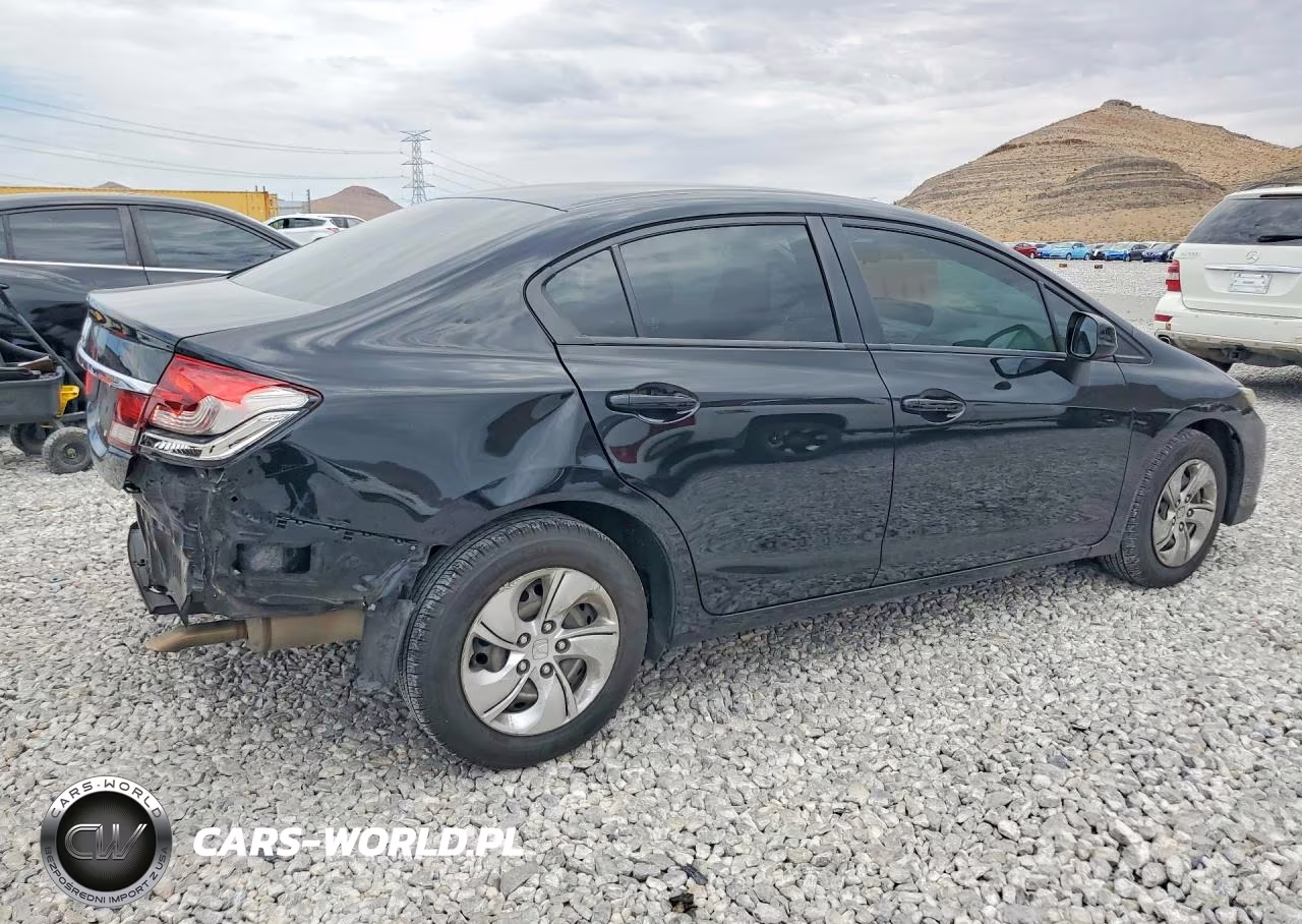 2013 Honda Civic Lx VIN:19XFB2F51DE073488 - 3