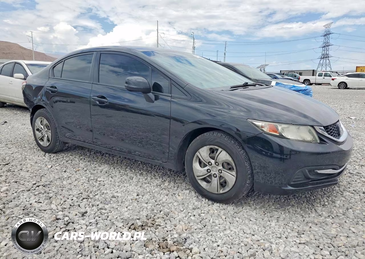 2013 Honda Civic Lx VIN:19XFB2F51DE073488 - 4