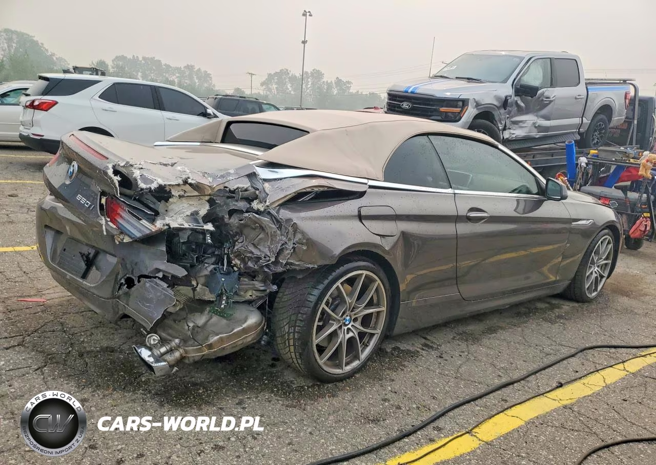 2012 BMW 650 I VIN:WBALZ3C58CDL72806 - 3