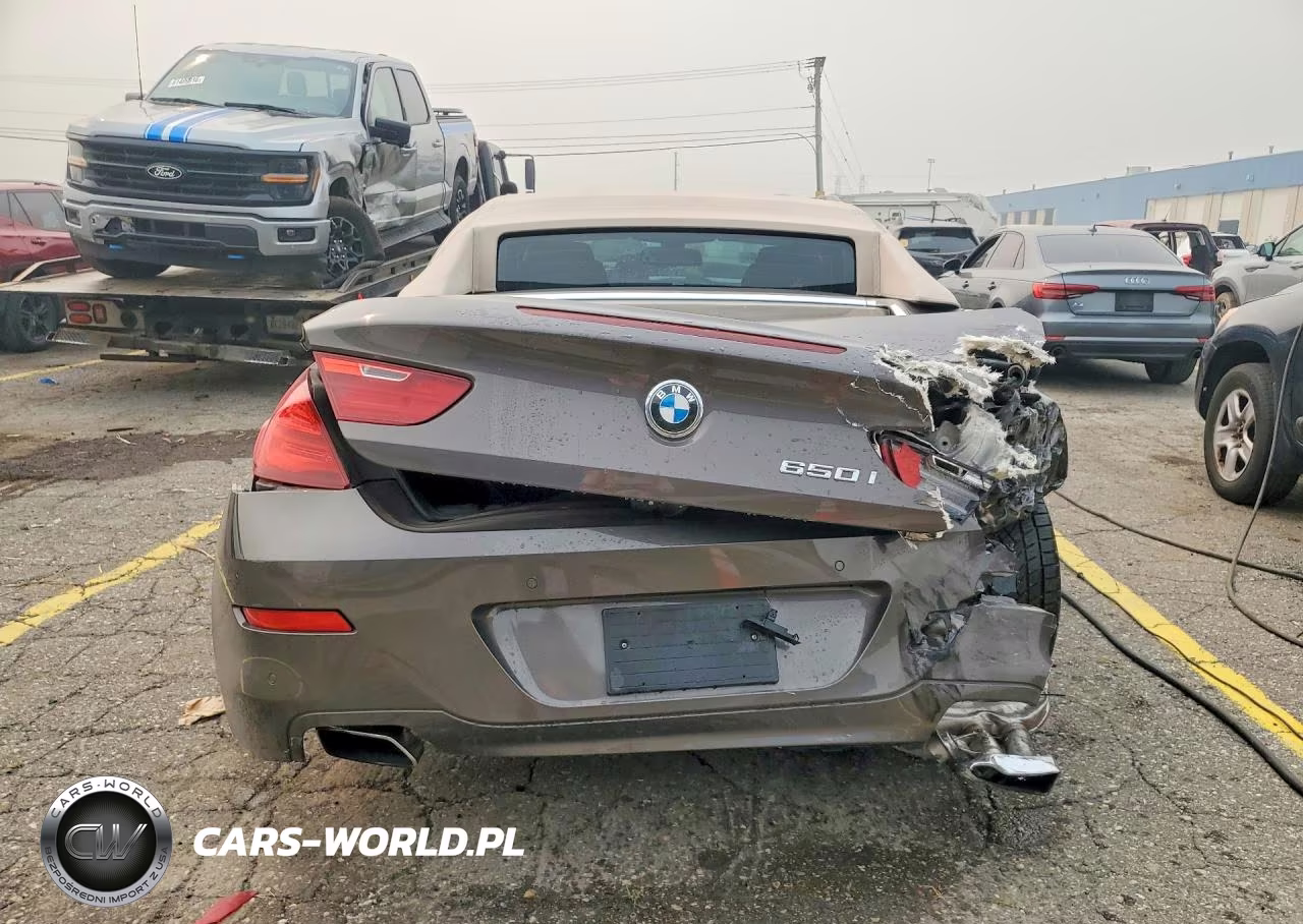 2012 BMW 650 I VIN:WBALZ3C58CDL72806 - 6