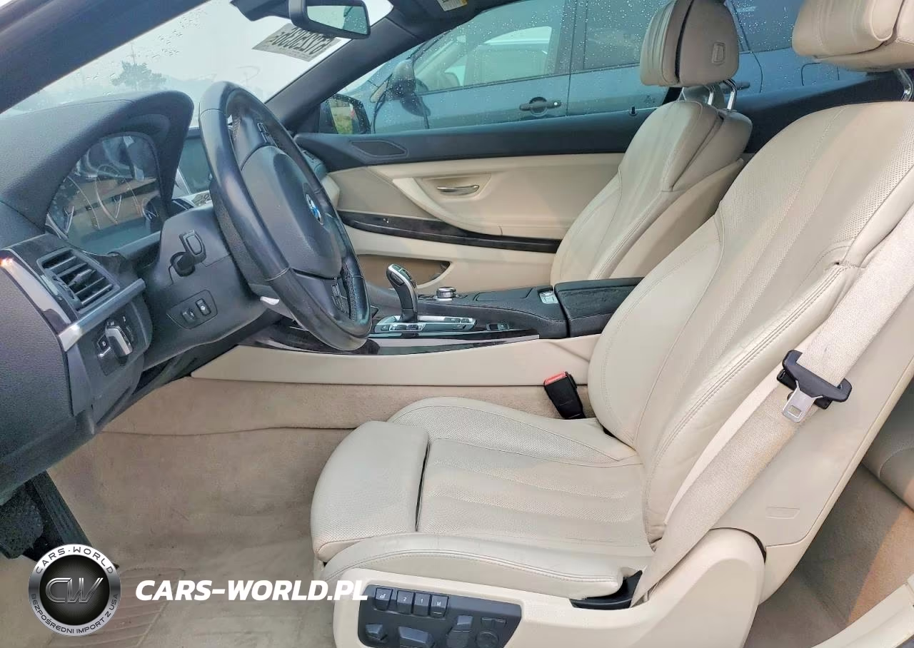 2012 BMW 650 I VIN:WBALZ3C58CDL72806 - 7