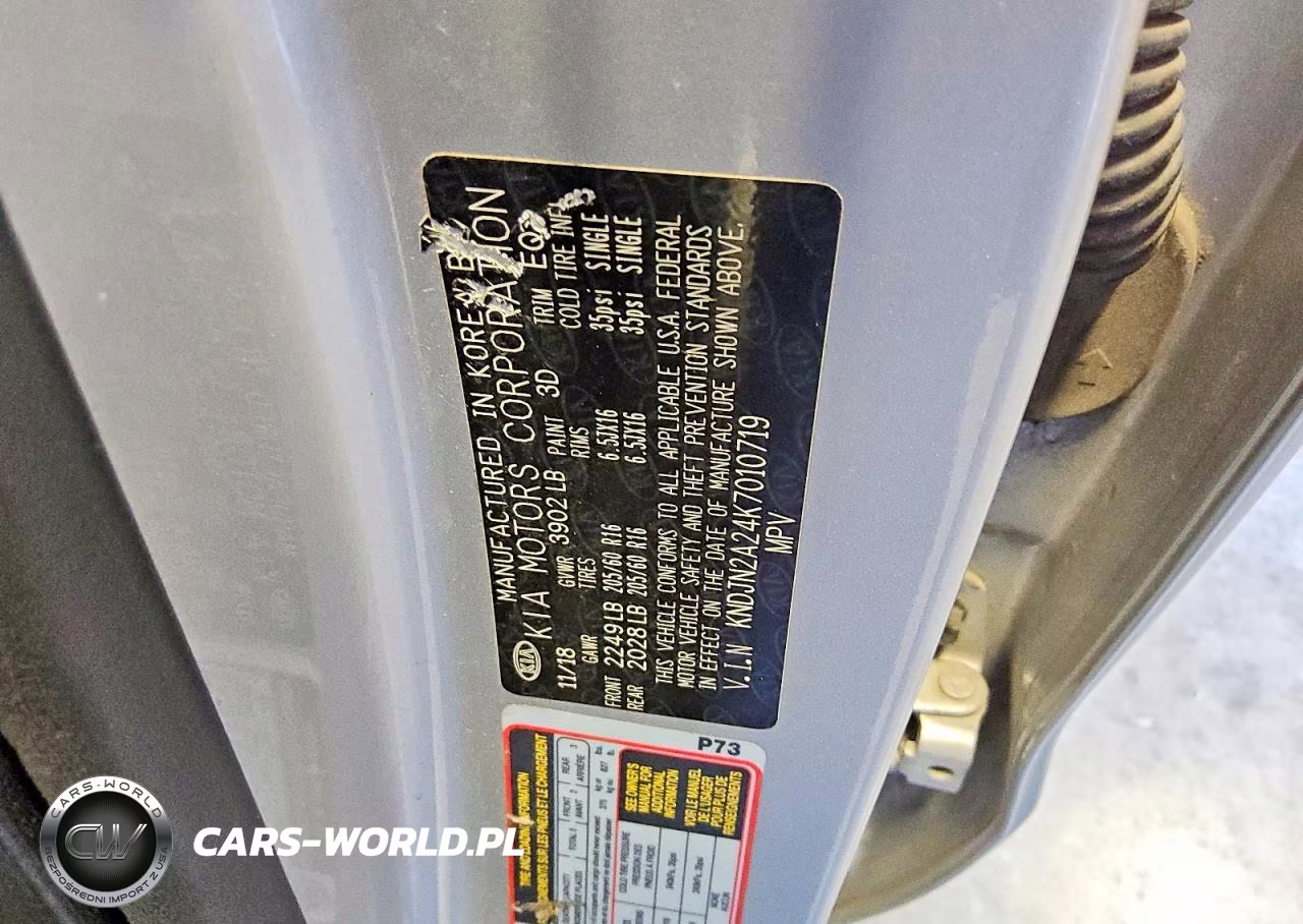 2019 Kia Soul Base VIN:KNDJN2A24K7010719 - 12
