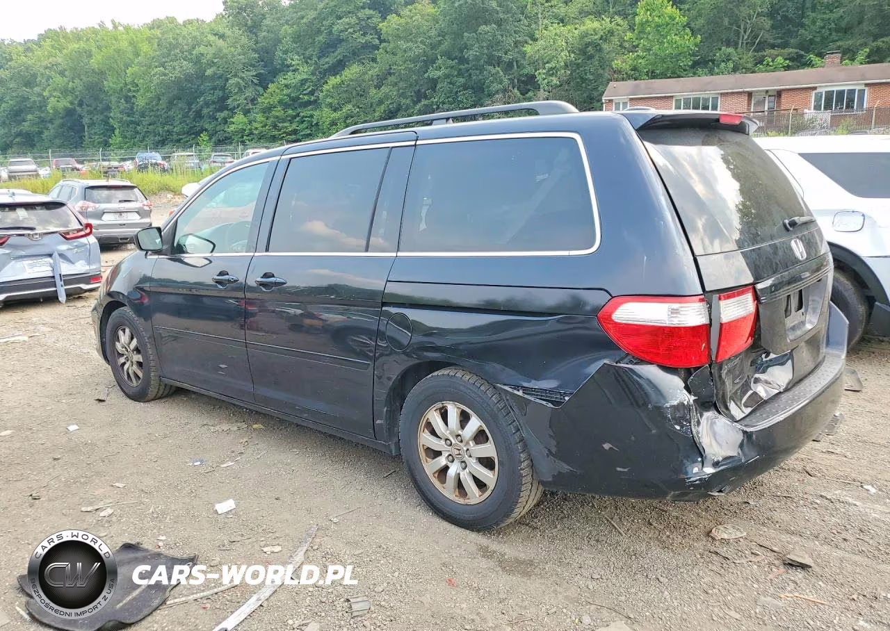 2008 Honda Odyssey Exl VIN:5FNRL38728B047352 - 2