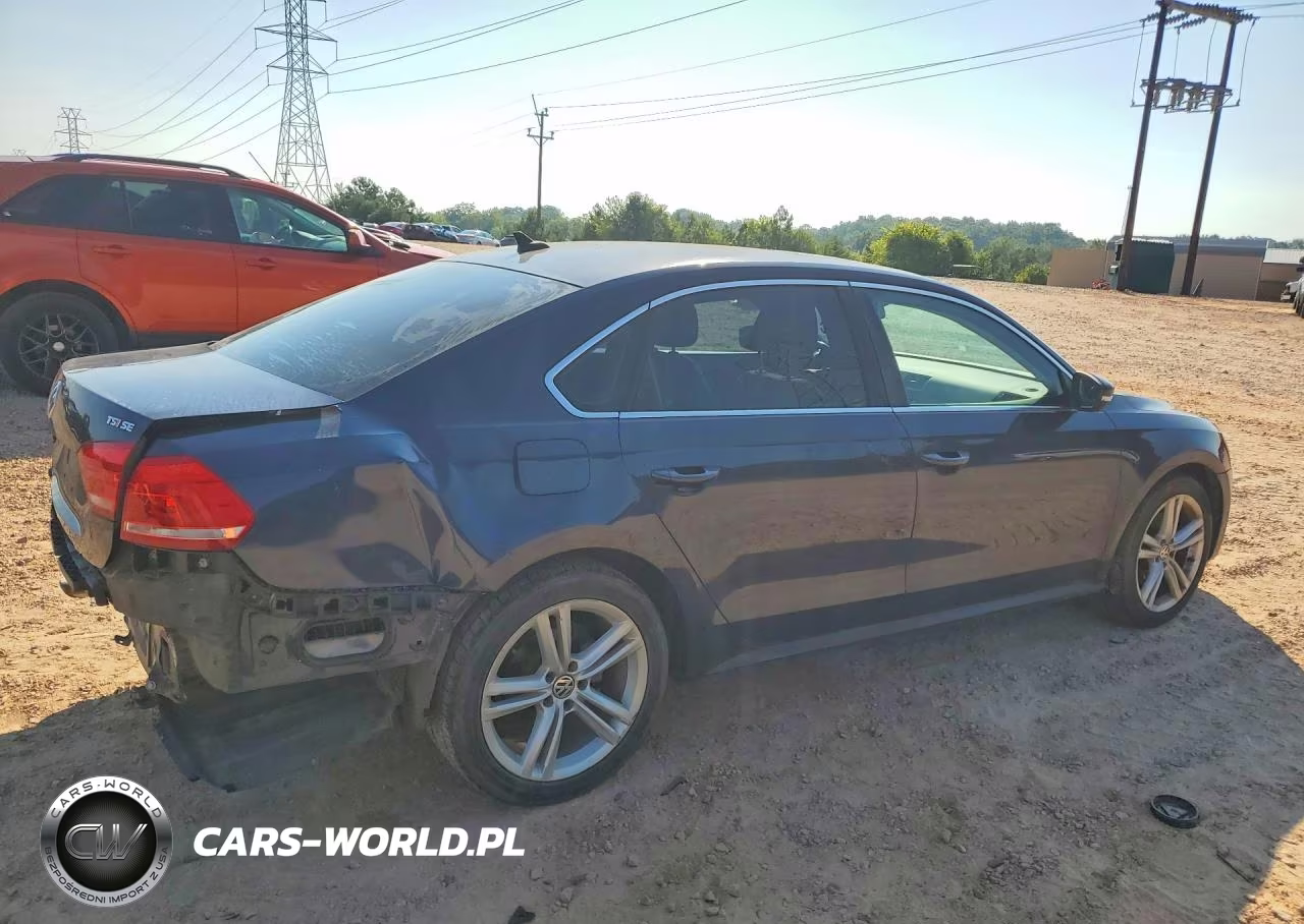 2014 Volkswagen Passat Se VIN:1VWBS7A34EC054604 - 3