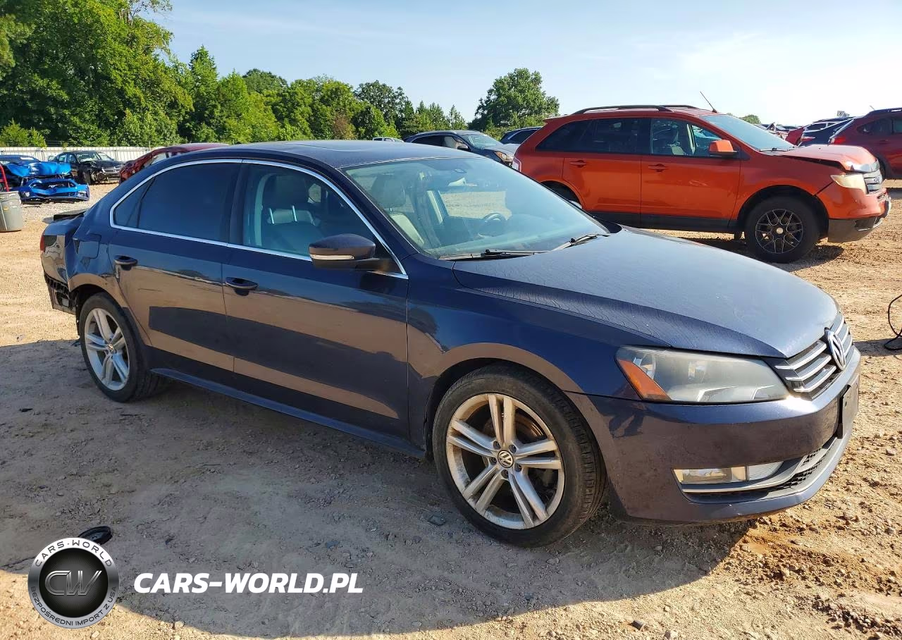 2014 Volkswagen Passat Se VIN:1VWBS7A34EC054604 - 4