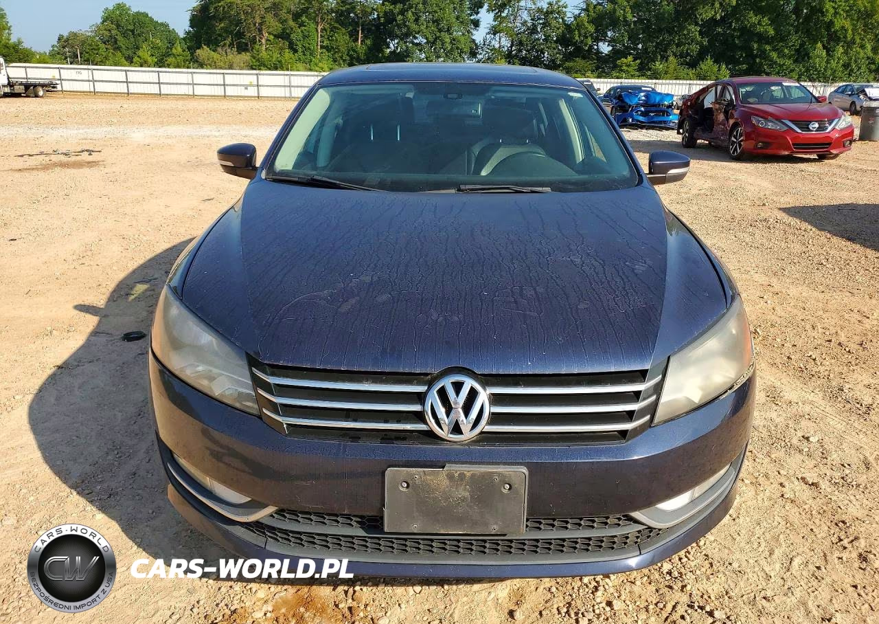2014 Volkswagen Passat Se VIN:1VWBS7A34EC054604 - 5