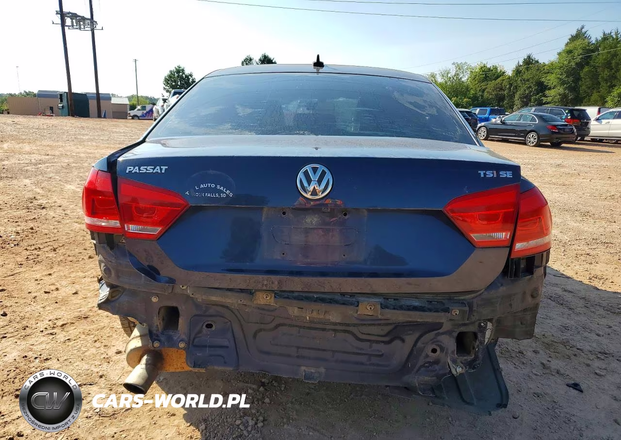 2014 Volkswagen Passat Se VIN:1VWBS7A34EC054604 - 6
