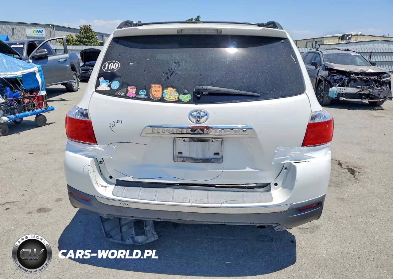 2011 Toyota Highlander Se VIN:5TDZK3EH6BS045591 - 6