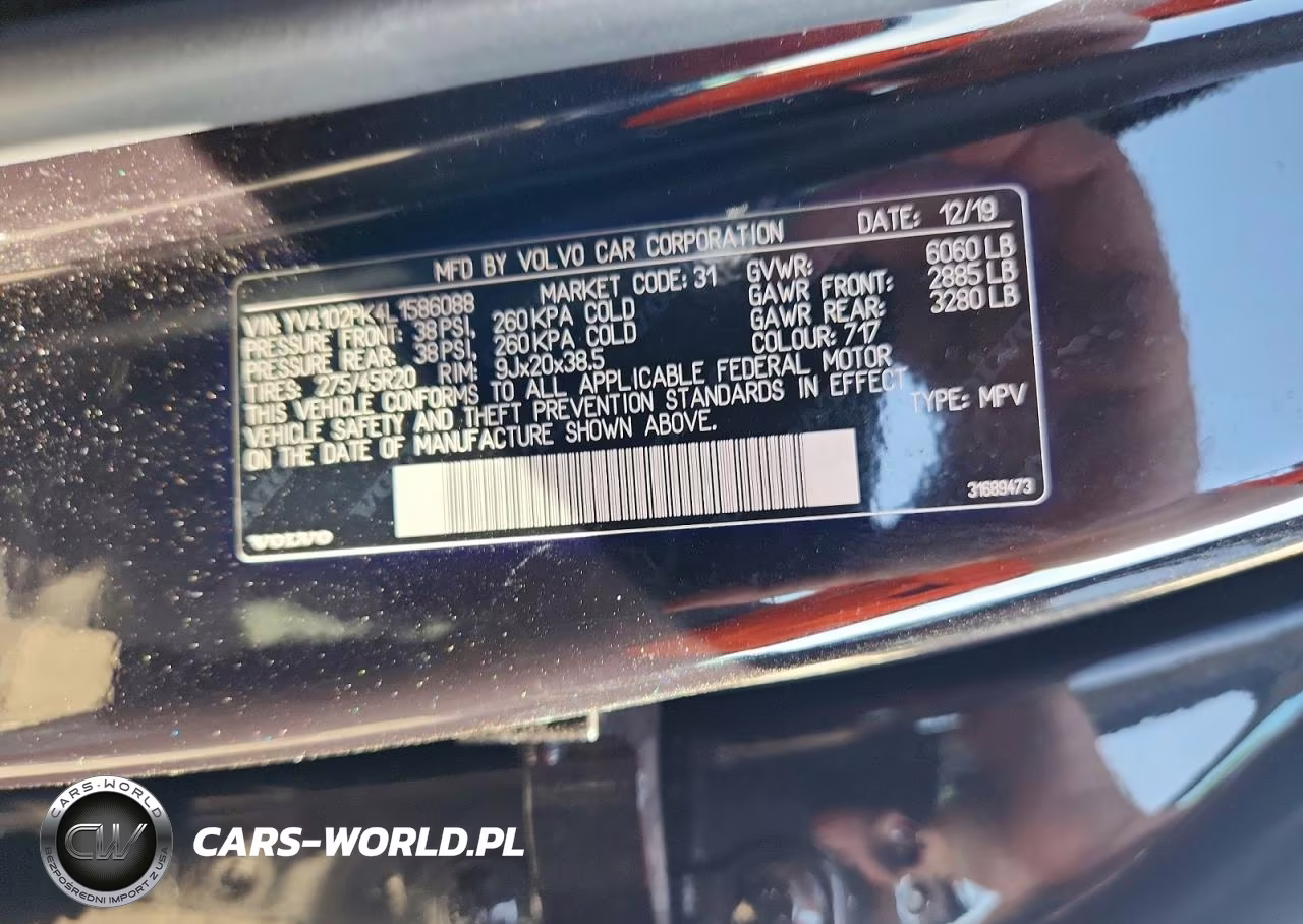 2020 Volvo Xc90 T5 Momentum VIN:YV4102PK4L1586088 - 13