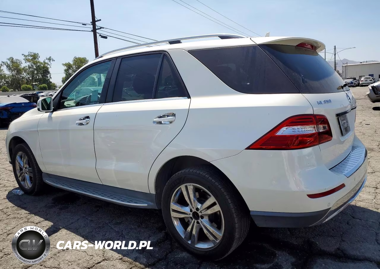 2013 Mercedes-Benz Ml 350 VIN:4JGDA5JB8DA100774 - 2