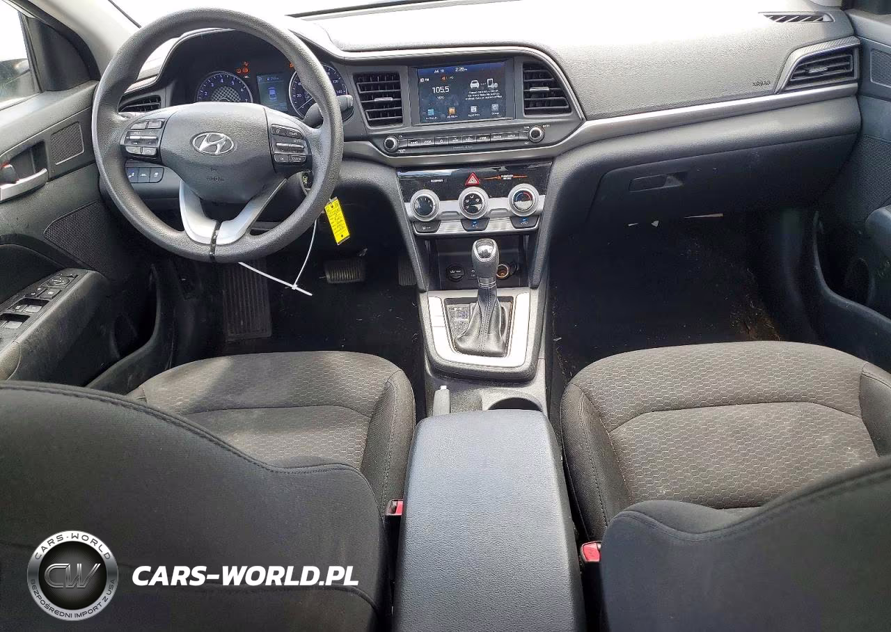 2019 Hyundai Elantra Sel VIN:5NPD84LF3KH450376 - 8