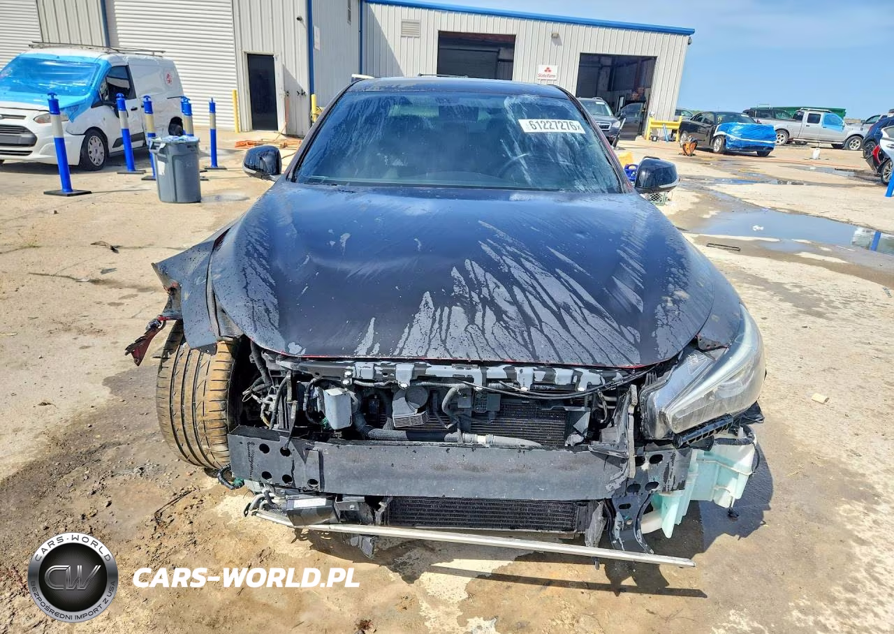 2018 Infiniti Q50 Red Sport 400 VIN:JN1FV7AP8JM461251 - 5
