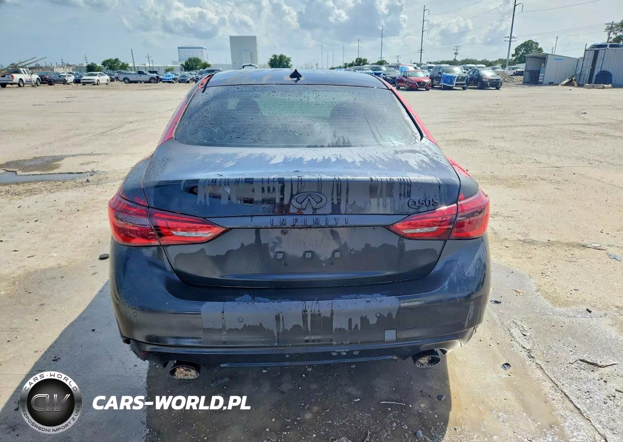 2018 Infiniti Q50 Red Sport 400 VIN:JN1FV7AP8JM461251 - 6