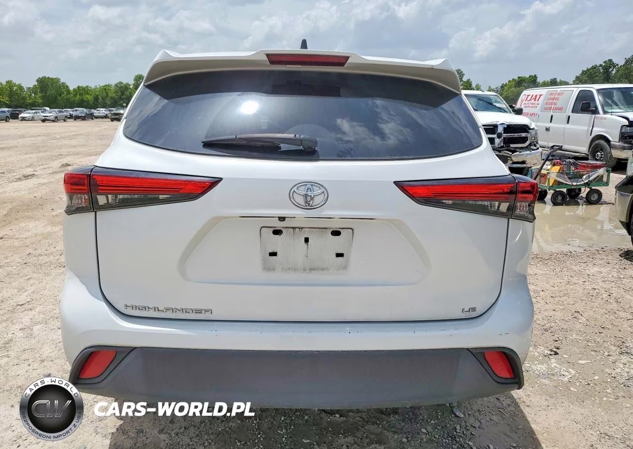 2022 Toyota Highlander Le VIN:5TDZZRAH7NS121294 - 6