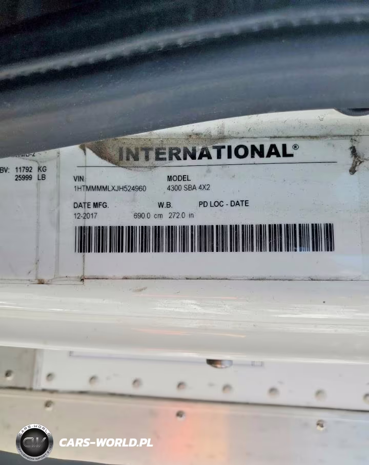 2017 International 4300 VIN:1HTMMMMLXJH524960 - 13
