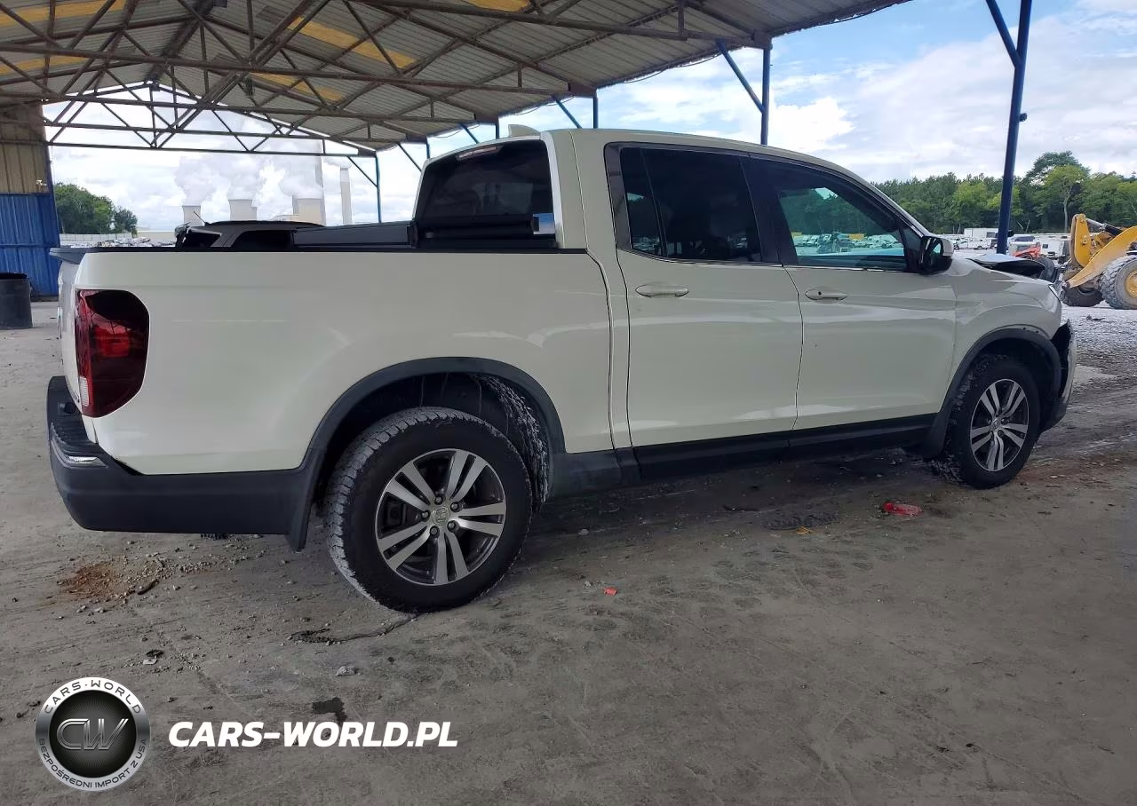 2017 Honda Ridgeline Rts VIN:5FPYK3F45HB039471 - 3